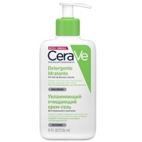 CeraVe Detergente Inratante - Крем-гель очищающий для нормальной и сухой кожи лица и тела, 236 мл - фото 1
