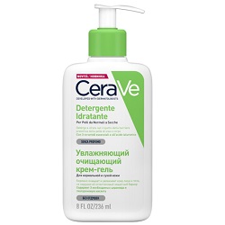 CeraVe Detergente Inratante - Крем-гель очищающий для нормальной и сухой кожи лица и тела, 236 мл фото Фото CeraVe Detergente Inratante - Крем-гель очищающий для нормальной и сухой кожи лица и тела, 236 мл