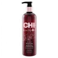 CHI Rose Hip Oil Color Nurture Protecting Conditioner - Кондиционер для защиты цвета с маслом дикой розы и кератином, 340 мл - фото 1