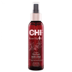 Фото CHI Rose Hip Repair and Shine Hair Tonic - Тоник для волос с маслом лепестков роз, 118 мл