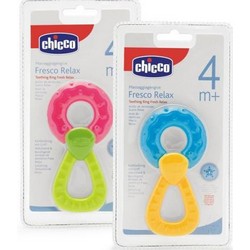 Фото Chicco Fresh Relax - Прорезыватель с 4-х месяцев, Кольцо, голубое, охлаждающий