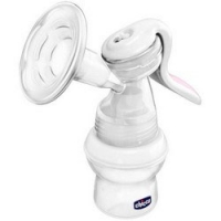 

Chicco Natural Feeling - Молокоотсос ручной с бутылочкой