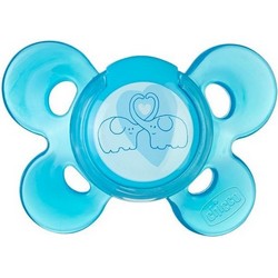 Фото Chicco Physio Comfort - Пустышка силиконовая, Слоники, с 6-12 месяцев, 1 шт.