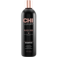 CHI - Шампунь Luxury с маслом семян черного тмина для мягкого очищения волос, 355 мл масло для волос chi luxury с экстрактом семян черного тмина 50мл