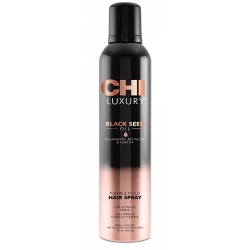 Фото CHI Luxury - Лак для волос с маслом семян черного тмина подвижной фиксации, 340 г