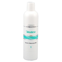 

Christina Unstress Gentle Cleansing Milk - Нежное очищающее молочко, шаг 1, 300 мл