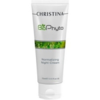 Christina Bio Phyto Normalizing Night Cream - Крем ночной нормализующий, 75 мл.
