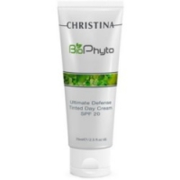Christina Bio Phyto Ultimate Defense Tinted Day Cream SPF 20 - Крем дневной Абсолютная защита с тоном, 75 мл.