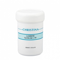Christina Eye &amp; Neck Bio Gel + HA-Lumiere - Гель для кожи век и шеи с комплексом дерма-витаминов и гиалуроновой кислотой, 250 мл
