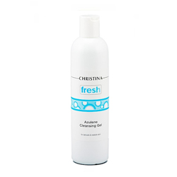 Christina Fresh Azulene Cleansing Gel - Азуленовое мыло для нормальной и сухой кожи, 300 мл фото Фото Christina Fresh Azulene Cleansing Gel - Азуленовое мыло для нормальной и сухой кожи, 300 мл