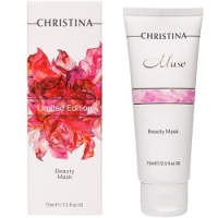 Christina Muse Beauty Mask - Маска красоты с экстрактом розы, 75 мл маска ночь против старения для лица и шеи 50мл