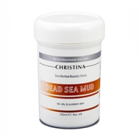 

Christina Sea Herbal Beauty Dead Sea Mud Mask - Грязевая маска для жирной кожи, 250 мл