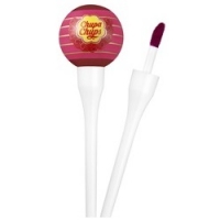 Chupa Chups Lip Locker Raspberry - Жидкий тинт со стойким пигментом, Малиново-бордовый, малина, 7 гр