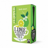 Clipper - Чай Зеленый с лаймом и имбирем Органик, 20 пакетов