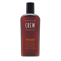 American Crew Power Cleanser Style Remover - Шампунь для ежедневного ухода, очищающий волосы от укладочных средств 250 мл фото Фото American Crew Power Cleanser Style Remover - Шампунь для ежедневного ухода, очищающий волосы от укладочных средств 250 мл