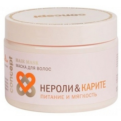 Фото Concept Spa Filling Softness Hair Mask - Маска для волос питание и мягкость, Нероли и карите, 350 мл