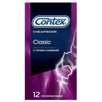 Contex Classic - Презервативы классические, 12 шт презервативы viva ультратонкие 3 шт