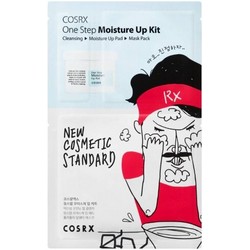 Фото CosRX One Step Moisture Up Kit - Комплекс для очищения и увлажнения кожи, 1,2 мл + 5 мл + 21 мл