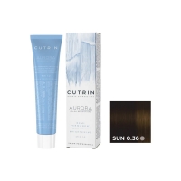 Cutrin - Безаммиачный краситель, SUN 0.36 Яркое солнце, 60 мл проявитель cutrin aurora 6% 60 мл