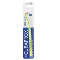 Curaprox CS 1006 Single & Sulcular - Зубная щетка монопучковая, 6 мм curaprox ультра софт щетка зубная голубой малиновый 2 шт