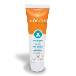 Фото Biosolis Face Creme SPF30 - Крем солнцезащитный для лица, 50 мл