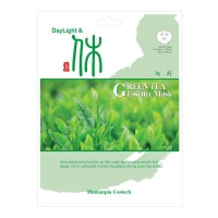 Day Light - Тканевая маска с экстрактом зеленого чая на основе эссенции, 24 г mijin mjcare тканевая маска для лица с экстрактом огурца 23