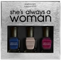 

Deborah Lippmann She`s Always A Woman - Набор лаков, 3*8 мл