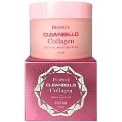 Фото Deoproce Cleanbello Collagen Essential Moisture Cream - Крем для лица с коллагеном, 50 мл.