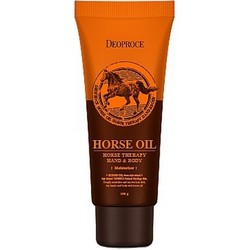 Фото Deoproce Hand Body Horse Oil - Крем для тела и рук с лошадиным жиром, 100 мл