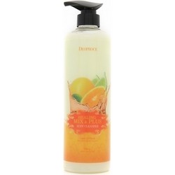 Фото Deoproce Healing Mix Plus Body Cleanser Lime Citrus - Гель для душа Лимон и цитрус, 750 г