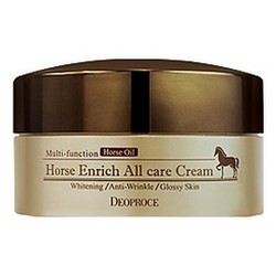 Фото Deoproce Horse Enrich All Care Cream - Крем для лица питательный с лошадиным жиром, 100 г