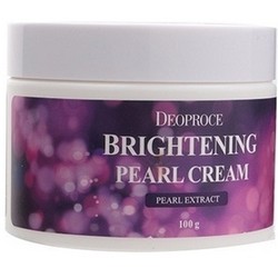 Фото Deoproce Moisture Brightening Pearl Cream - Крем для лица питательный с экстрактом жемчуга, 100 г