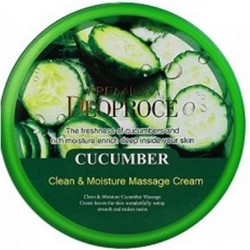 Фото Deoproce Natural Skin Cucumber Nourishing Cream - Крем для лица и тела на основе экстракта огурца, 100 г