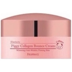 Фото Deoproce Piggy Collagen Bounce Cream - Крем для лица со свиным коллагеном, 100 г