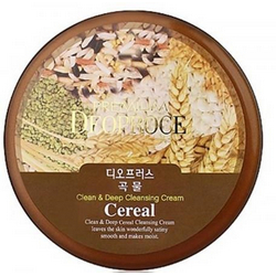Фото Deoproce Premium Clean And Deep Cereal Cleansing Cream - Крем для лица очищающий зерновой, 300 гр