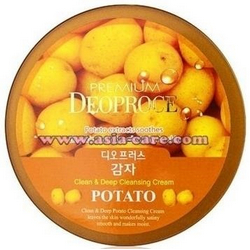 Фото Deoproce Premium Clean And Deep Potato Cleansing Cream - Крем для лица очищающий с экстрактом картофеля, 300 гр