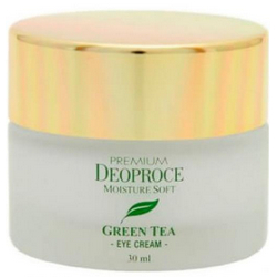 Фото Deoproce Premium Greentea Total Solution Eye Cream - Крем для век увлажняющий с экстрактом зеленого чая, 30 мл