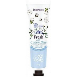 Фото Deoproce Soft Cotton Blue Perfumed Hand Cream - Крем для рук парфюмированный, 30 гр