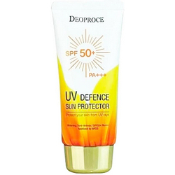 Фото Deoproce Uv Defence Sun Protector Spf50 - Крем солнцезащитный для лица и тела, 70 гр