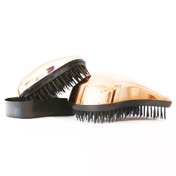 Фото Dessata Kit Bronze Bright-Black - Набор Расчесок для волос: Оригинал + Мини, Бронза