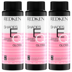 Фото Redken  Shades Eq Gloss - Краска-блеск без аммиака для тонирования и ухода за волосами, тон 08VG, 3*60 мл