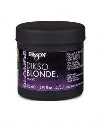 Фото Dikson Dikso Blonde Mask - Mаска для обработанных, обесцвеченных и мелированных волос, 500 мл