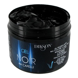 Фото Dikson Noir Gel Per Capelli - Моделирующий гель, возвращает седым волосам цвет, 500 мл
