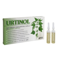 Dikson Urtinol - Тонизирующее противосеборейное ампульное средство с экстрактом крапивы для жирной кожи головы 10*10 мл - фото 1