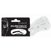 

Divage Brow Stencils ideal brow stencils kit - Набор трафаретов для бровей