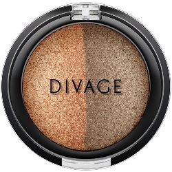 Фото Divage Colour Sphere Eye Shadow - Тени для век запеченные, двухцветные, тон 29, бронзовый, 3 гр