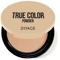 Divage Compact Powder True Color - Пудра компактная, тон № 06, кремовый, 9 гр - фото 1