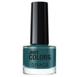 Фото Divage Just Colors - Лак для ногтей, тон 29, серо-зеленый, 6 мл