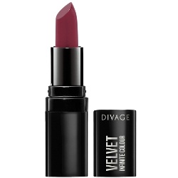 Фото Divage Lipstick Velvet - Помада губная, тон 12, бордовый, 3,2 гр