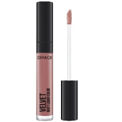 Фото Divage Liquid Matte Lipstick Velvet - Жидкая губная помада, матовая, тон 08, розовый, 5 мл